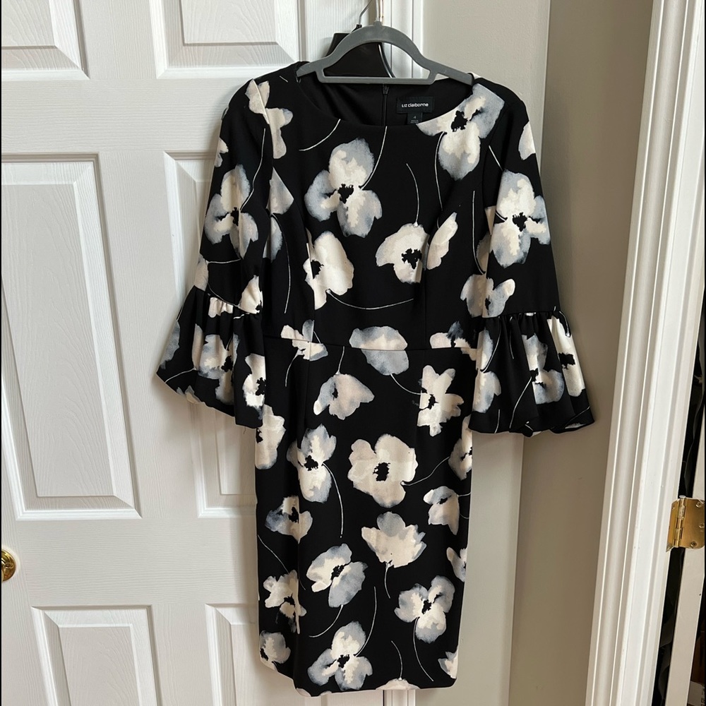 Liz Claiborne Floral Dress Size 4